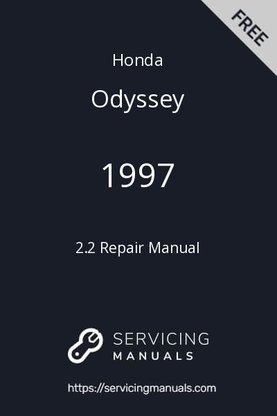 1997 Honda Odyssey 2.2 Repair Manual Image