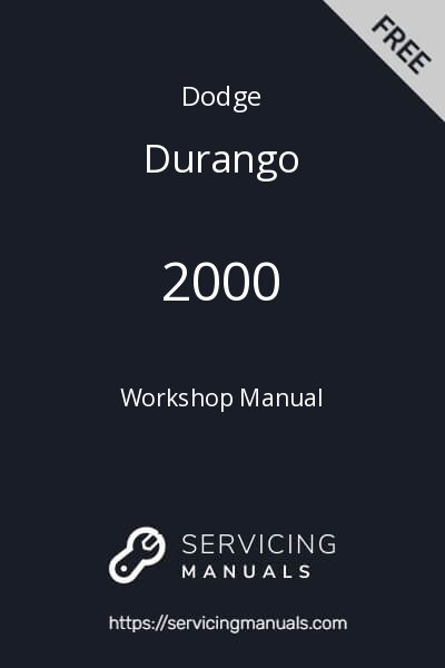2000 Dodge Durango Workshop Manual Image