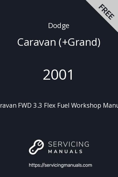 2001 Dodge Caravan FWD 3.3 Flex Fuel Workshop Manual Image