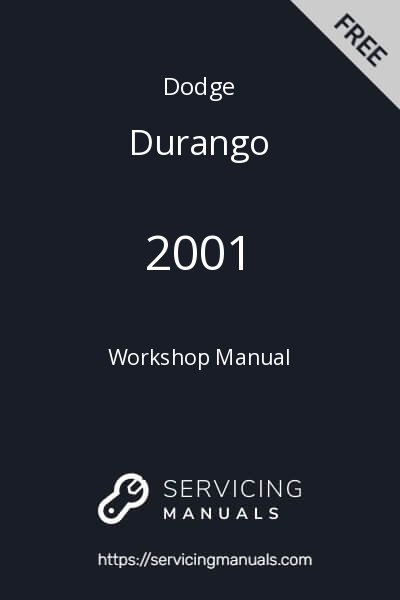 2001 Dodge Durango Workshop Manual Image