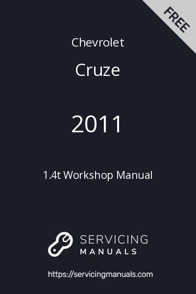 2011 Chevrolet Cruze 1.4t Workshop Manual Image